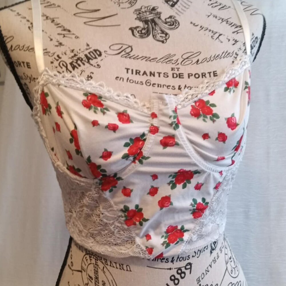 3 bralettes with pretty designs and a revamped camisole